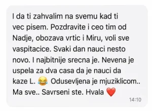 utisci roditelja o vrticu