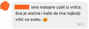 utisci roditelja o vrticu