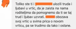 utisci roditelja o vrticu